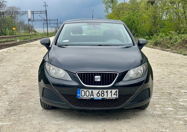 Seat Ibiza cena 13800 przebieg: 230000, rok produkcji 2008 z Wrocław małe 436
